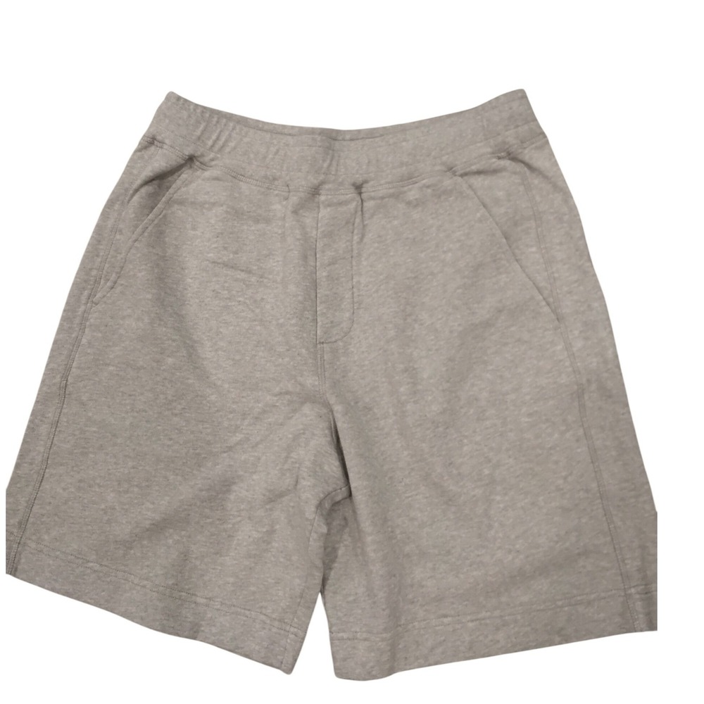 The Kooples Mens Grey Heather Logo Sweat Shorts HSHO26037K Size‎ Large NWT